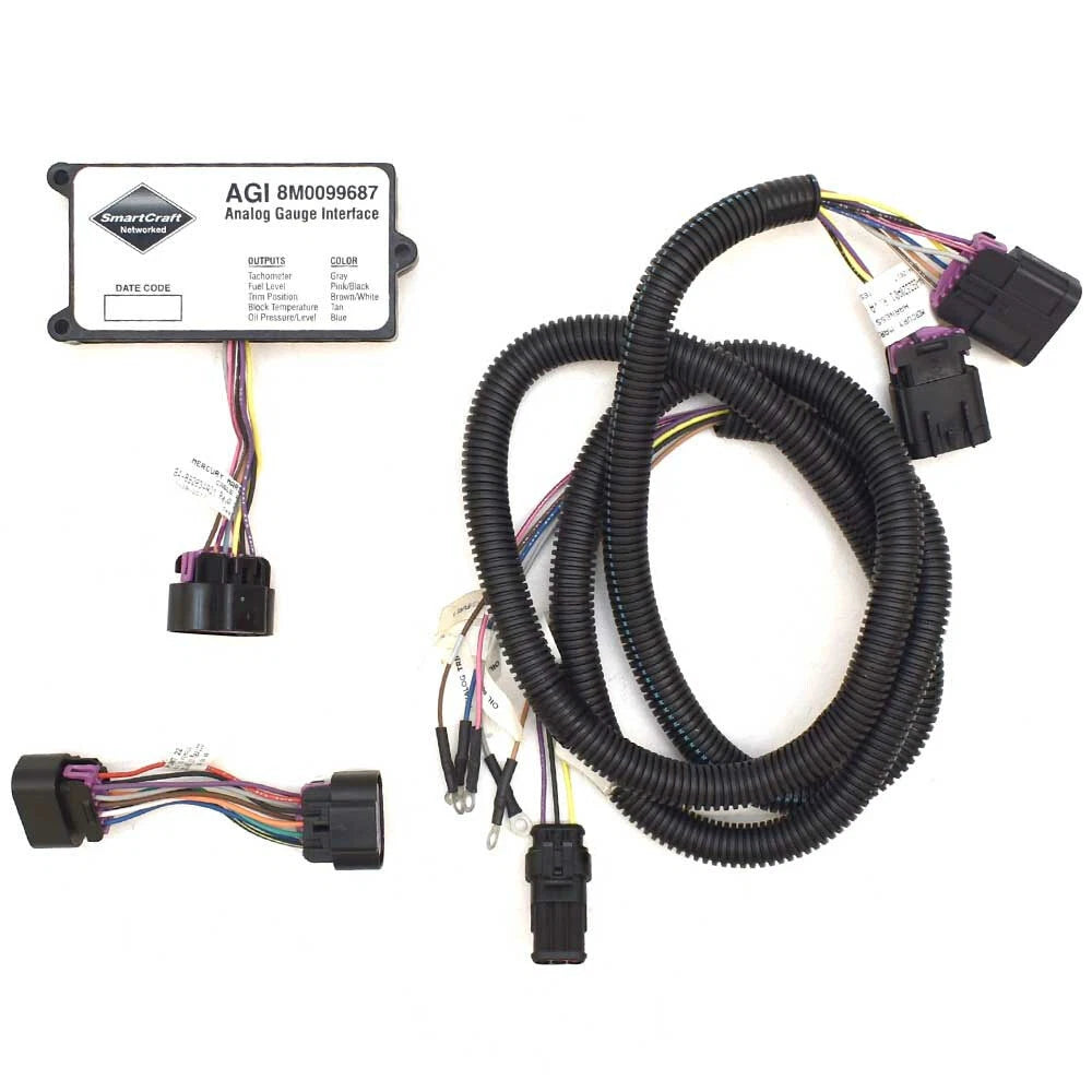 Mercury Boat Analog Gauge Converter 892486K08 - SmartCraft AGI (kit)