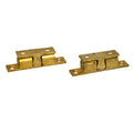 Boat Cabinet Door Stud Catches - Brass (pair)