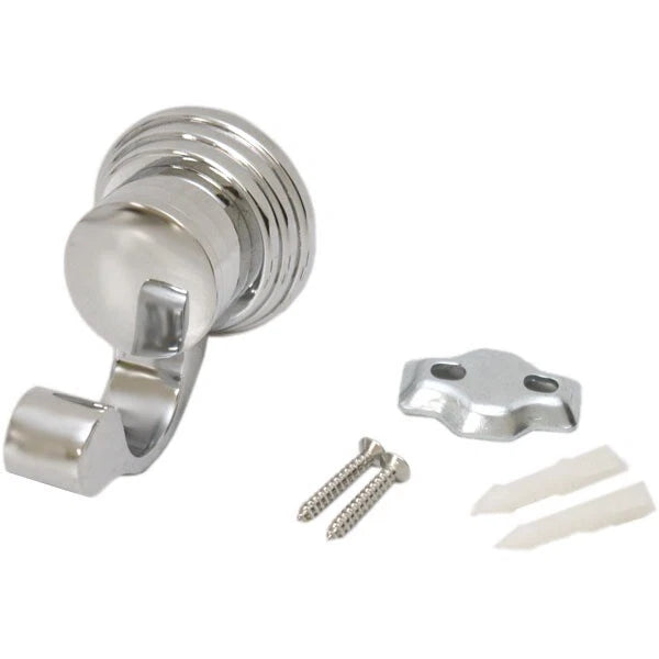 ITC Boat Coat Hook 96670-CH - 2 1/4 Inch Metallic Silver Zamak Metals