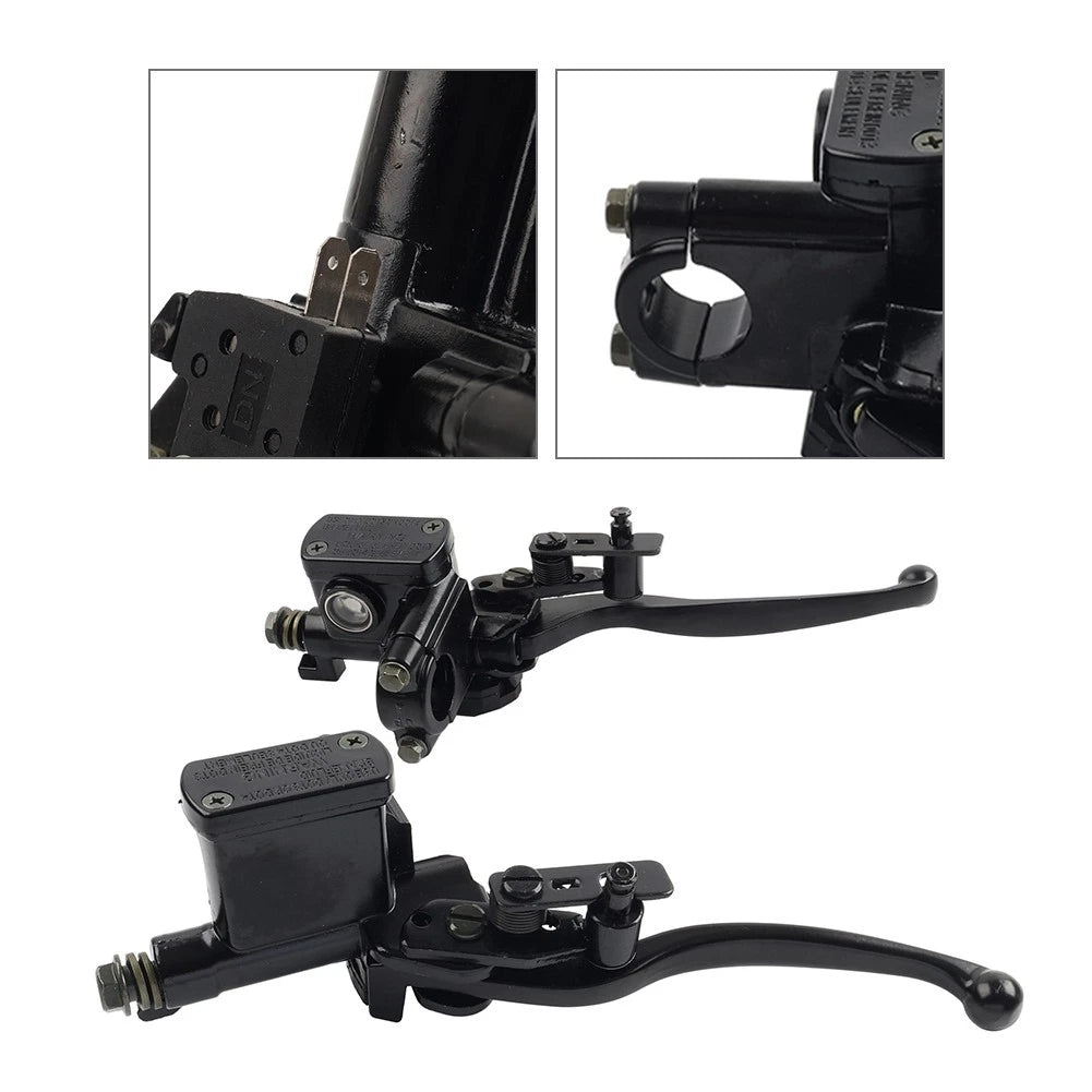7/8'' 22mm Left Right Handlebar Brake Master Cylinder Lever for 50cc 70 90cc ATV