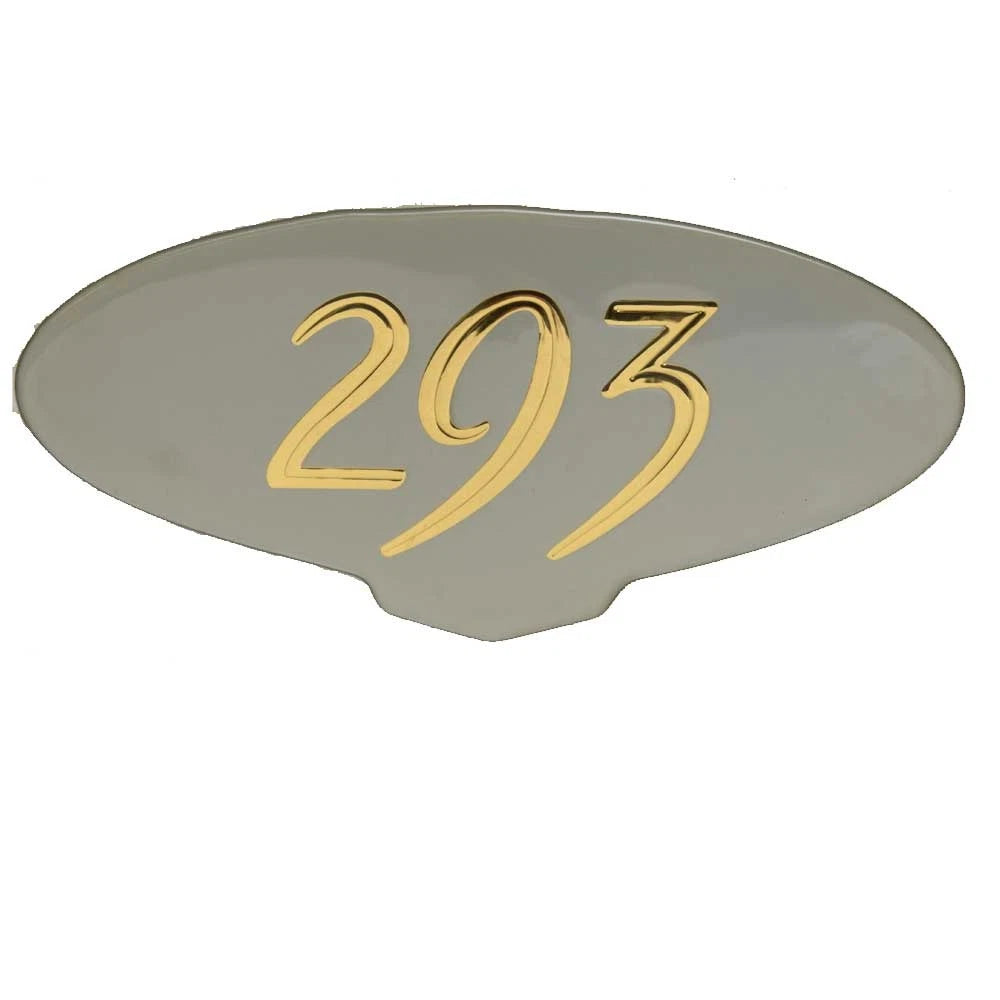 Cobalt Boat Raised Decal 490668 - 293 Metallic Silver Gold