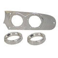 Mastercraft Boat Blank Gauge Panel - X Series Textured Aluminum