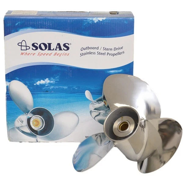 Solas Saturn Boat Propeller 8531-135-15 - RH 13 1/2 X 15P Rear