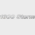 Crestliner Boat Model Decal 2201966 - 1600 Storm Silver Black Sticker