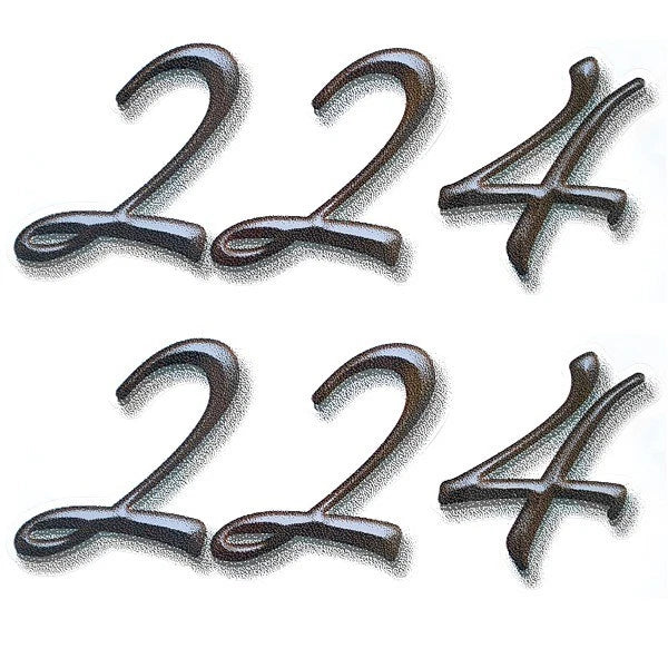Lowe Boat Decals 1823459 - Sport Deck 224 Brown Gray Stickers (pair)