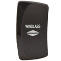Carling Boat Rocker Switch Cover - Windlass Black Actuator
