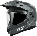 Fly Racing Trekker Granite Helmet X-Small Grey for Street Motorcycles 2024
