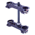 XTRIG Black Triple Clamps ROCS Tech Offset 22mm for KTM 65 SX 2024-2025