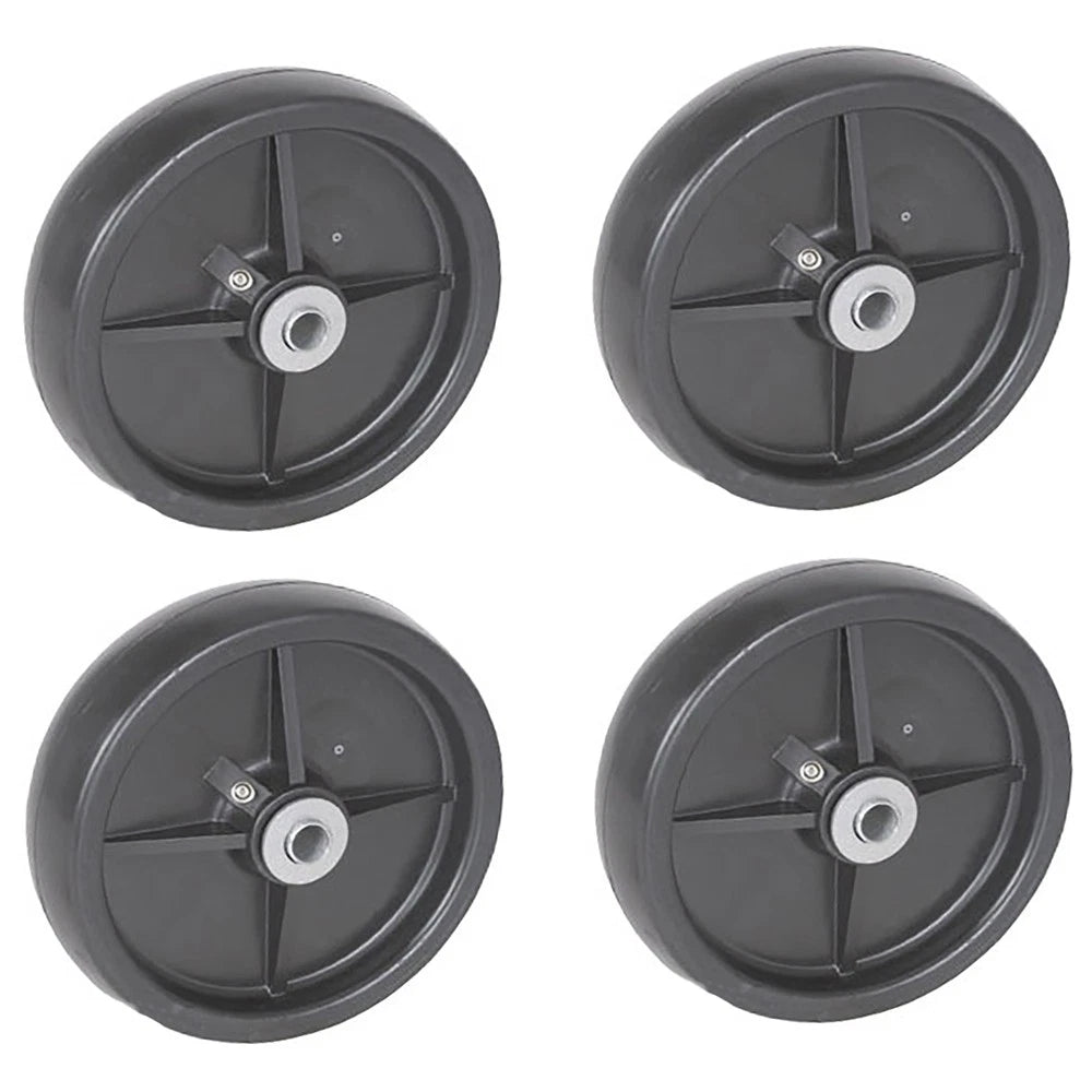 4 Pack: Deck Wheel Fits John Deere Replaces AM100636