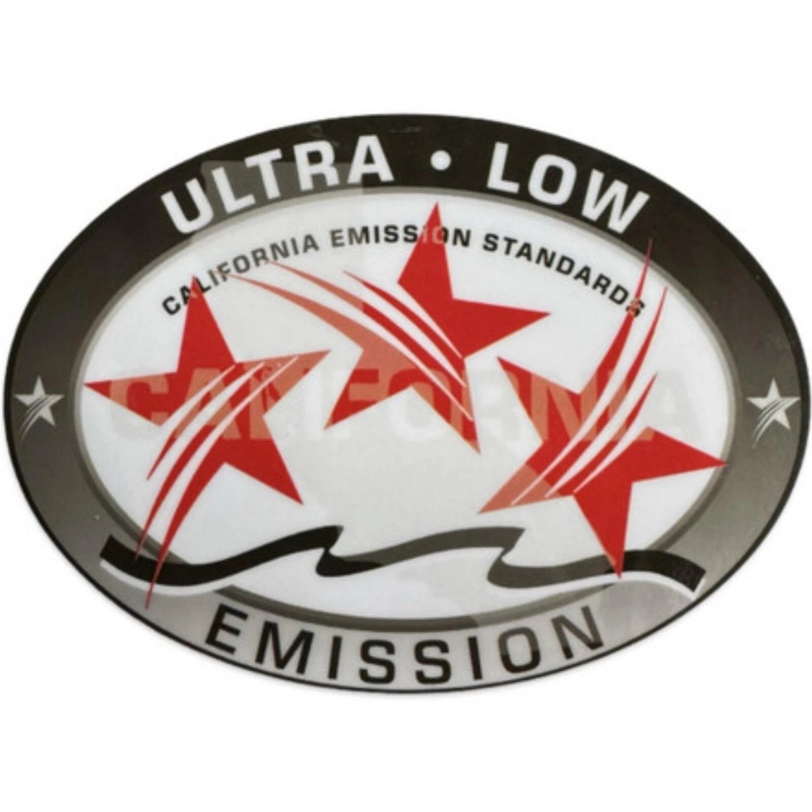 Ultra Low EMISSION 3 Star DECALS STICKERS for SEADOO YAMAHA HONDA - Red