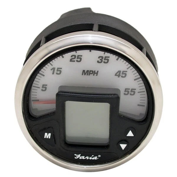 Faria Boat Speedometer Gauge IG1133B - 55MPH Mercury Smartcraft