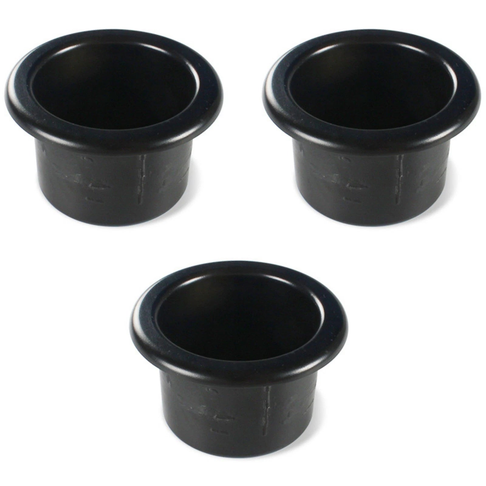 3Pcs Plastic Cup Holders for Boat RV Car Truck Inserts Universal Size