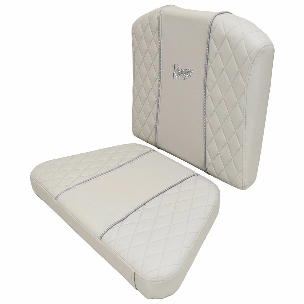 Ranger Boat Console Seat Cushions 729789H.30 - Bay Series Light Gray