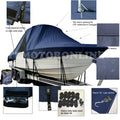 McKee Craft HAMMERHEAD 220 CC Center Console T-Top Hard-Top Boat Cover Navy Pro