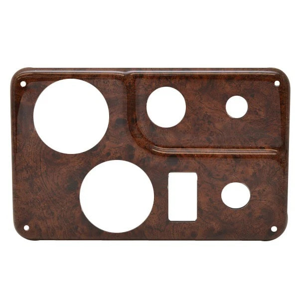 Smokercraft Boat Blank Gauge Panel 42619 - Matisse Faux Woodgrain