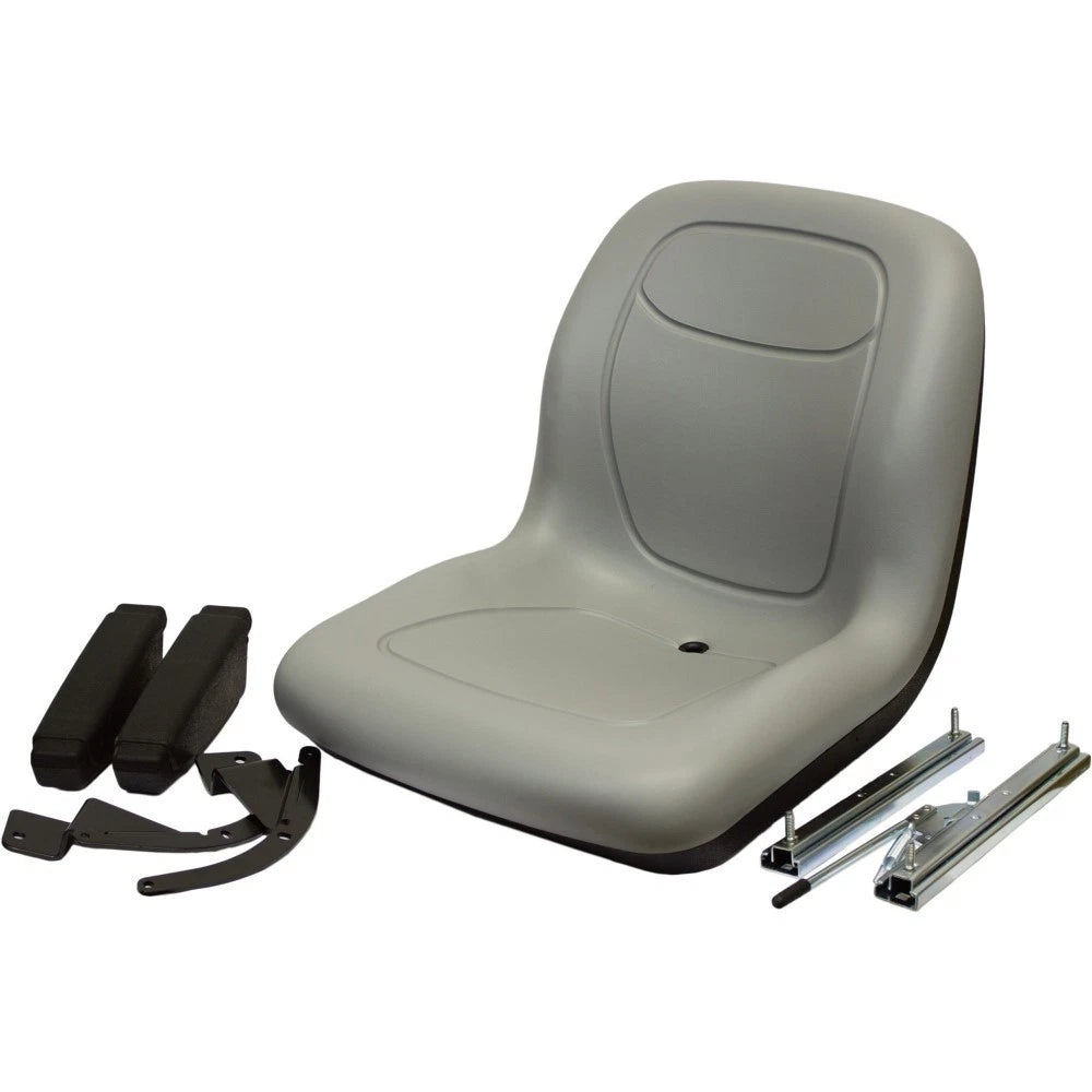 Gray Seat Fold Up Arm Rests for Gravely Ariens Fits Bobcat Bunton Country Clippe