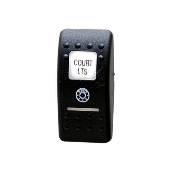 Carling Boat Contura II Rocker Switch Actuator - Court LTS Lighted