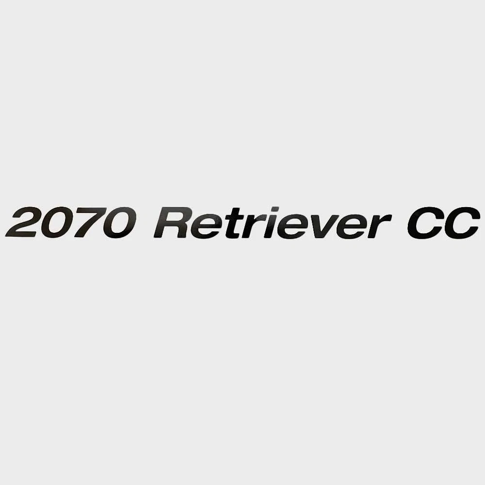Lowe Boat Decal 2201941 - 2070 Retriever CC 23 3/8 X 1 1/2 Inch Black