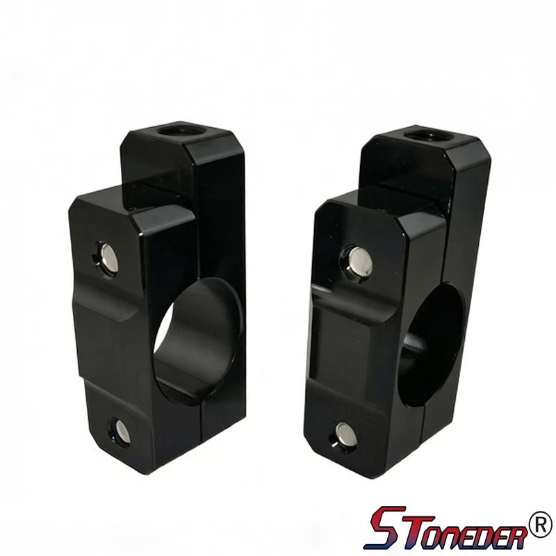 STONEDER CNC 8mm Rear Mirror Bracket Mount Holder for 7/8" Handlebar Pit Bike