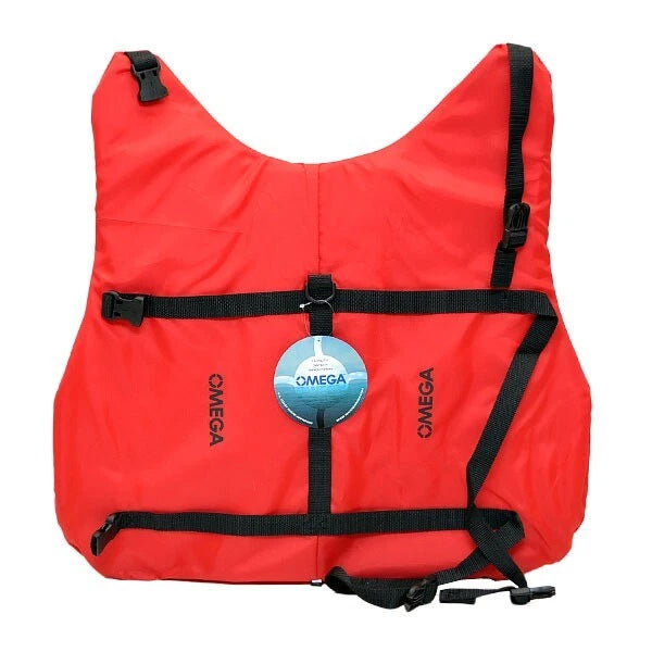 Omega Boat Dog Life Vest - X-Large 60-80 Lbs Red