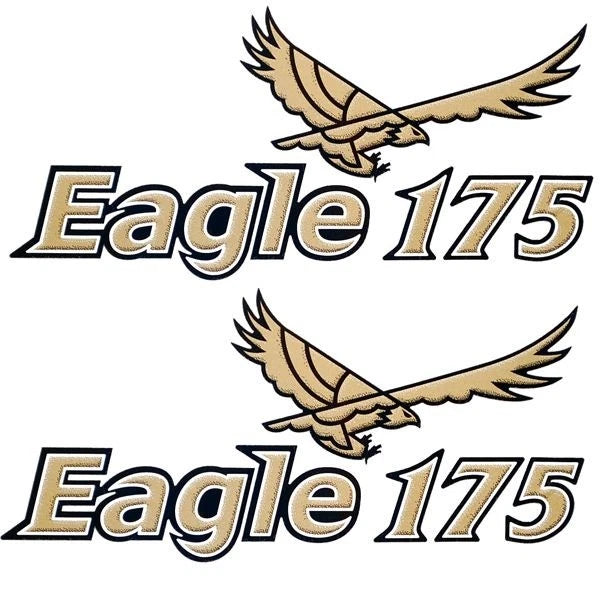 G3 Boat Decal 73404452 - 175 Eagle Metallic Gold Sticker (pair)