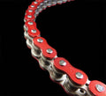 EK Chain ZVX3 NX-Ring 525 Pitch 150 Links Red for Off-Road & ATV Bikes