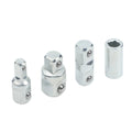 4pcs Socket Adapter Set Ratchet Wrench Reducer for Various Tool Combinations
