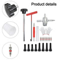 Tire Maintenance Tool Kit Featuring Lightweight Design and Portability