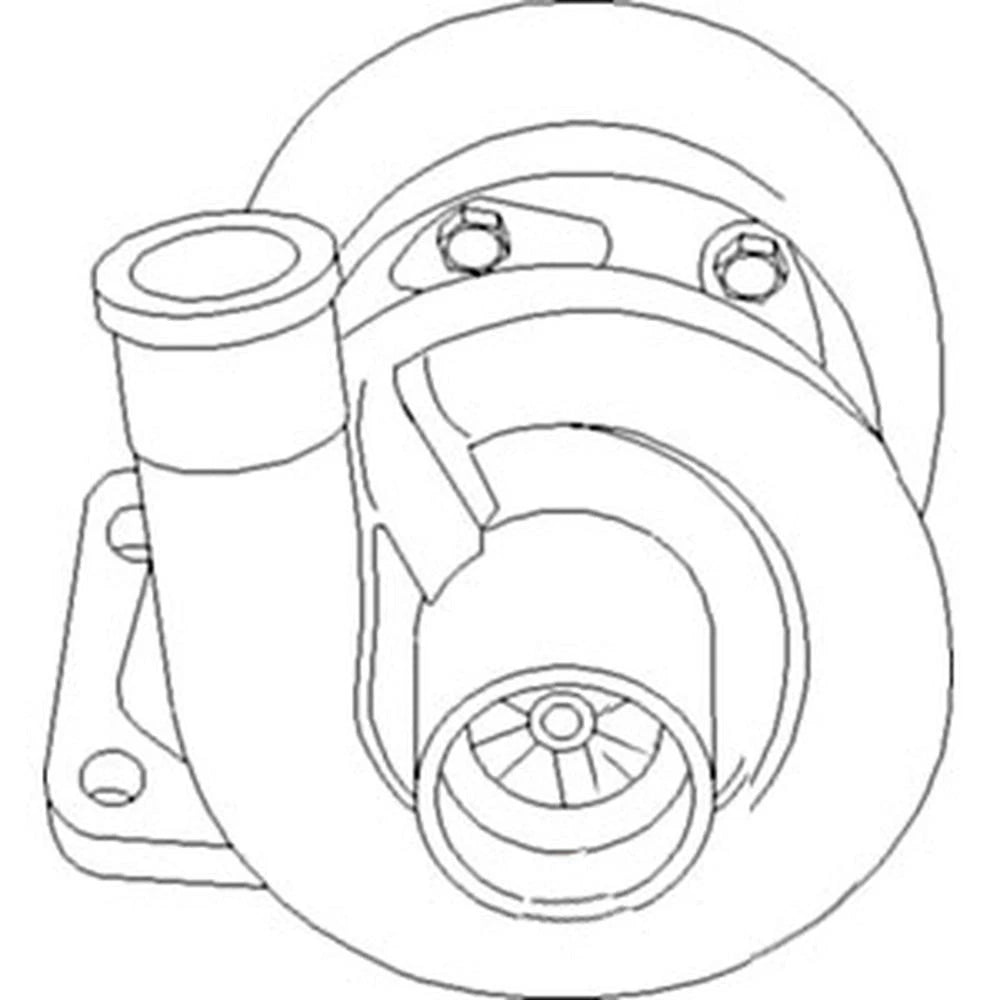 Turbo Fits Case/Internati Onal Harvester Replaces 310335