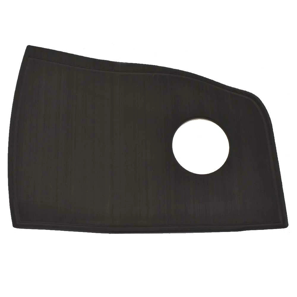 Godfrey Pontoon Boat Non-Skid Helm Mat - Black Foam Rubber (port)