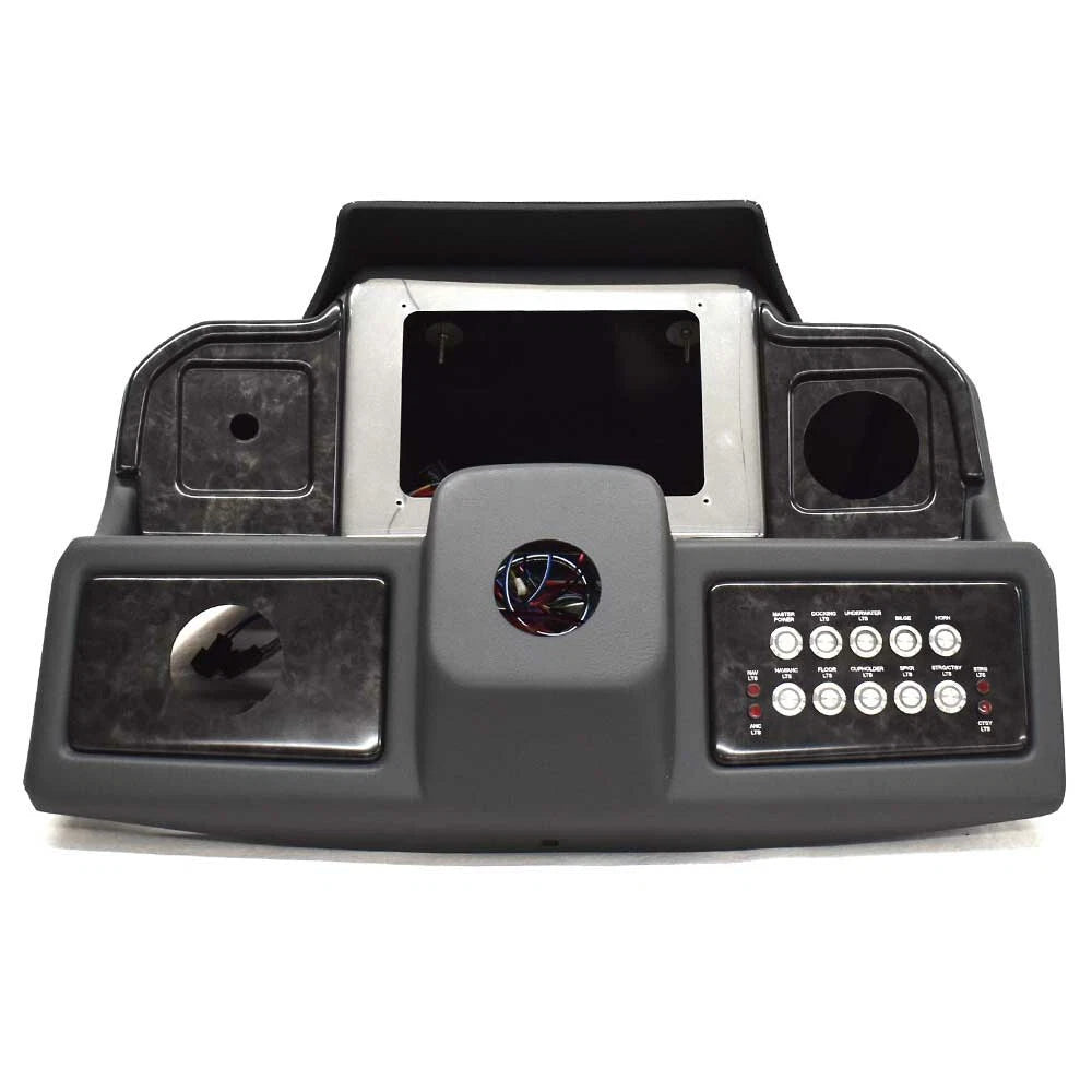 G3 Boat Blank Dash Panel 73427411 - Side Console Black