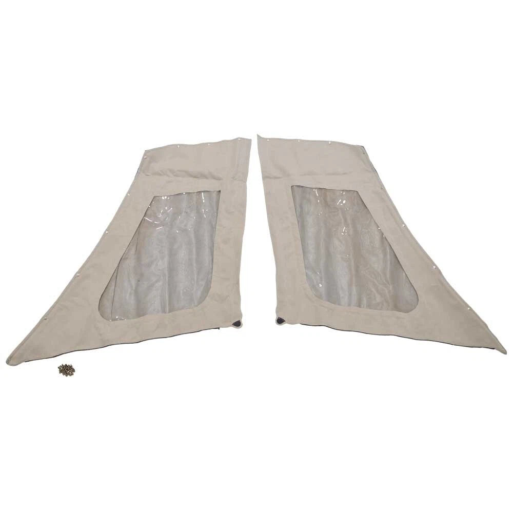 Four Winns Boat Camper Curtains 072-3345D - 298 Vista 2003 Gray (2PC)
