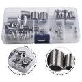 60Pcs Metric Thread Repair Insert Kit M3-M12 Helicoil Car Pro Coil Tool Kits