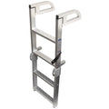 Dockmate Pontoon Boat Folding Ladder 954368 - 4 Step 41 3/4 Inch Aluminum
