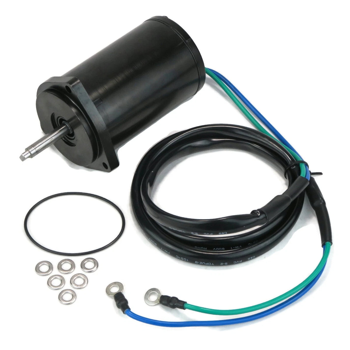 Power Trim Tilt Motor, 2-Wire, 3 Bolt for WAI 10834N Outboard Marine Engine