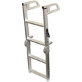 Dockmate Pontoon Boat Folding Ladder 321164 - 4 Step 41 1/2 Inch Aluminum