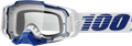 100-PERCENT Armega Goggle Blue Clear Lens Offroad Motocross Eyewear 50004-00031