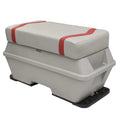 G3 Boat Bay Cooler Seat 73523071 - 70 Quart Gray Red