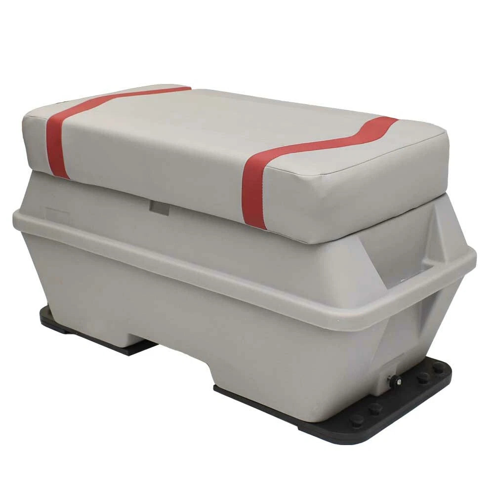 G3 Boat Bay Cooler Seat 73523071 - 70 Quart Gray Red