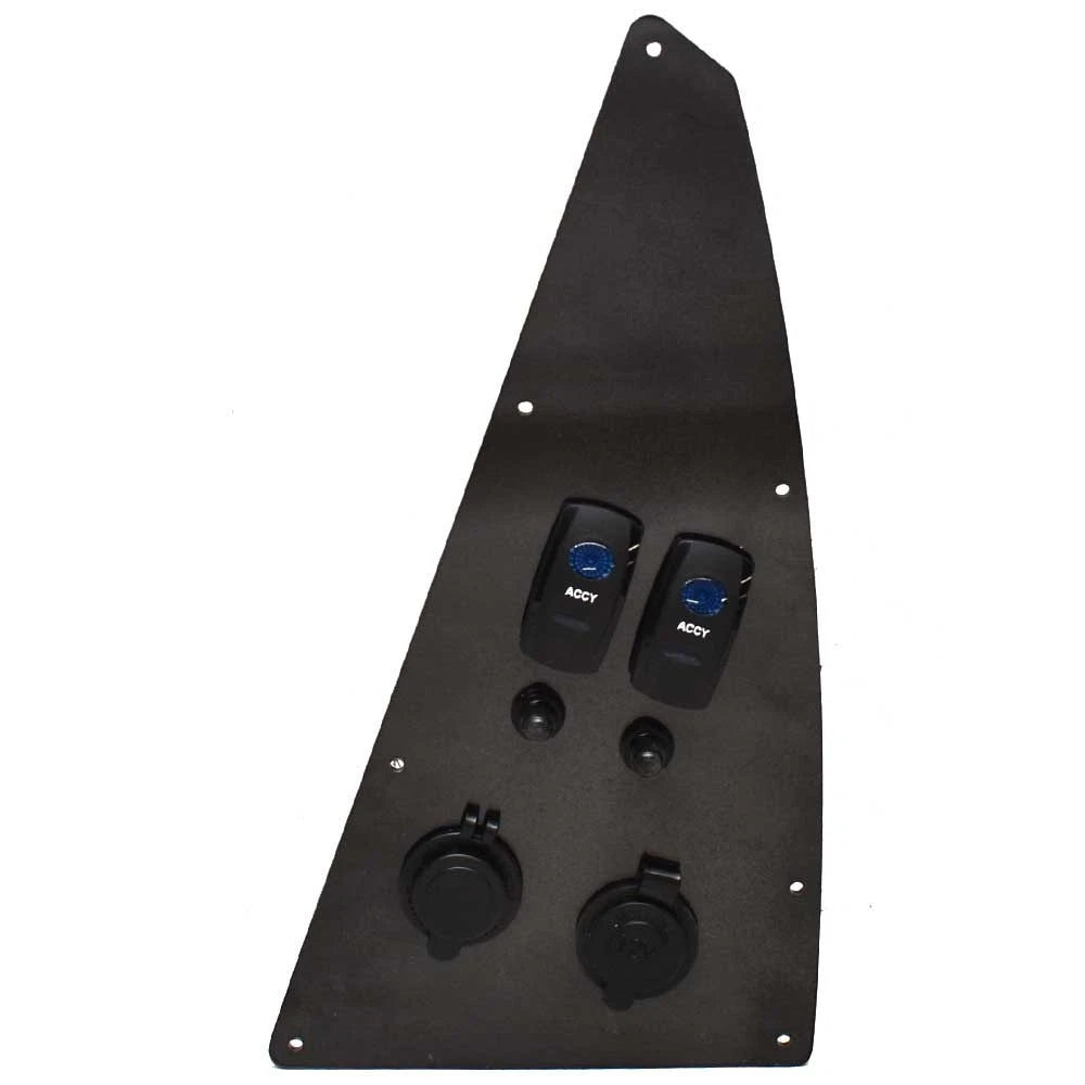 Sailfish Boat Switch Panel 61-5874 - 325 Dual Console Accessory Black