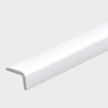 Cobalt Boat Angled Corner Molding - 1 1/2 X 1 Inch White Plastic (5FT)