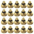 20PCS Duarble Brass High Pressure Outdoor Atomizing Misting Sprinkle Nozzle