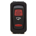 Carling Boat Rocker Switch - Aft Bilge Pump Black Plastic