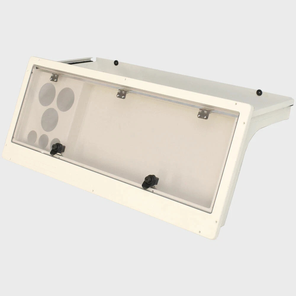 Sea Fox Boat Blank Instrument Enclosure - White with Locking Door
