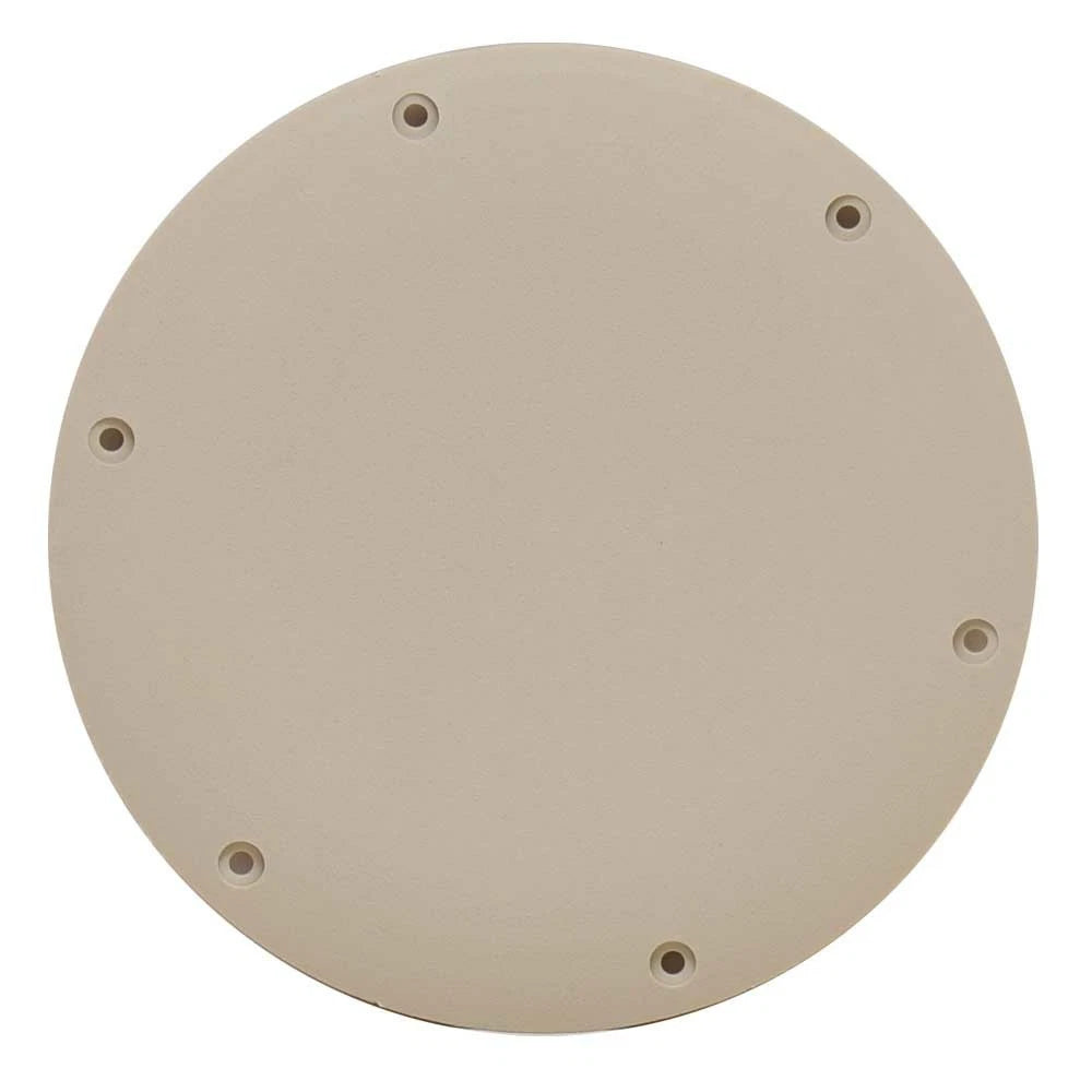 Jim Black Boat Access Cover - 6 1/4 Inch Taupe Plastic