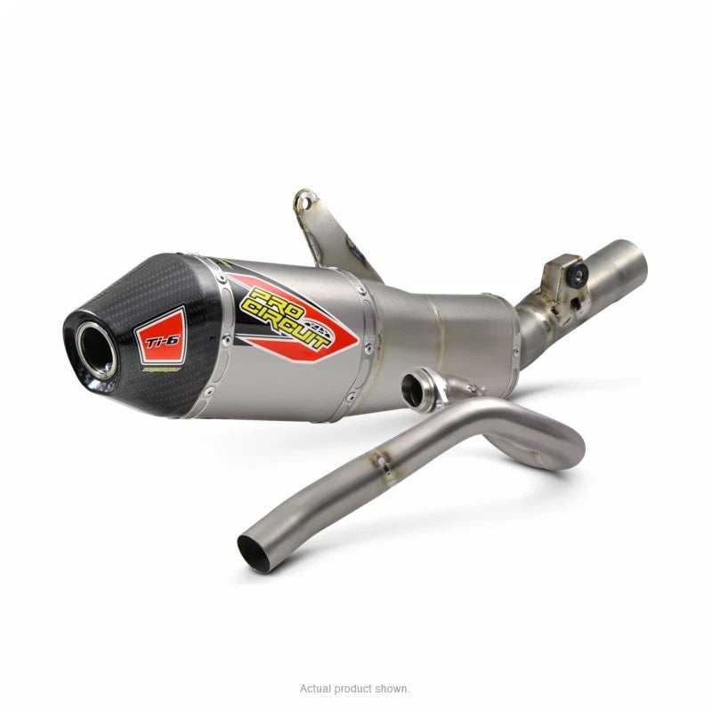 PRO CIRCUIT Ti-6 Exhaust System for Honda CRF450R & RX 2021-2024 Off-Road Bikes
