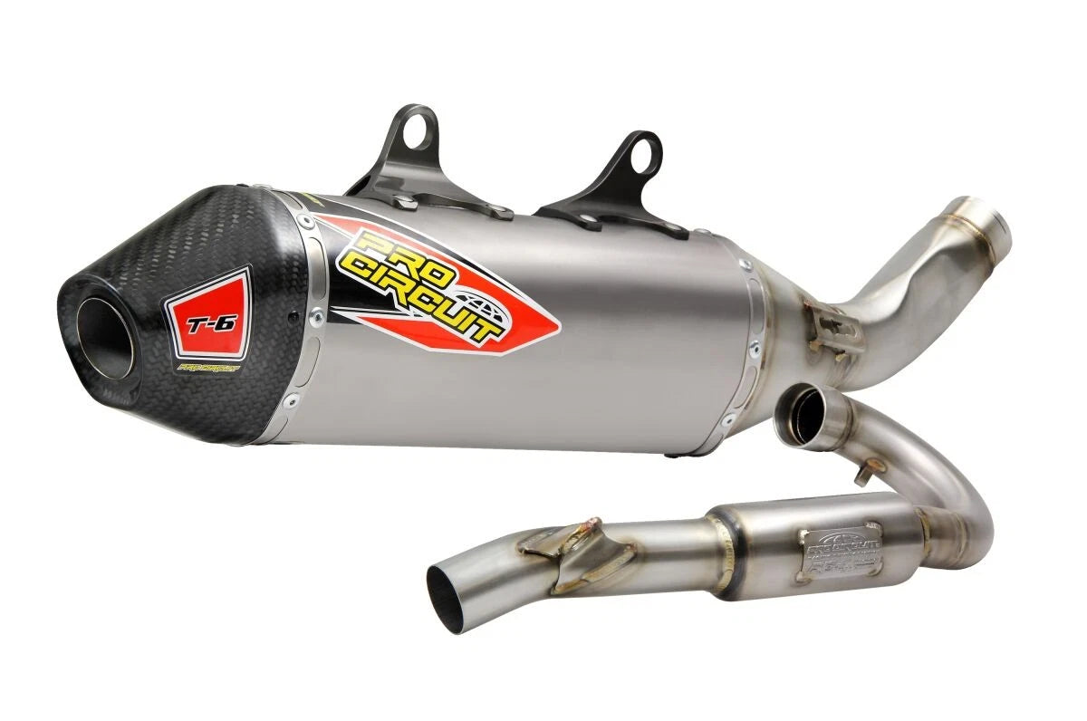 Pro Circuit T-6 EURO EXHAUST SYSTEM SS/TI/CF for KTM SX-F 350 2021