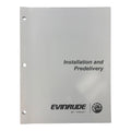Evinrude E-TEC 5010289, Installation and Predelivery Manual (2017)