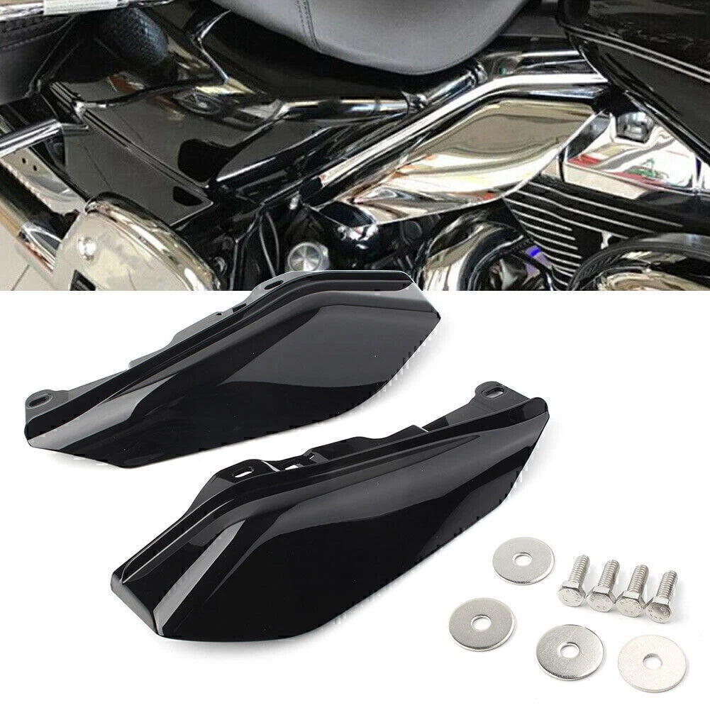 Heat Shield Mid-Frame Air Deflector Trim for Harley Street Glide 2009-2016 2000