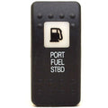 Carling Contura II Boat Rocker Switch Actuator - PORT FUEL STBD